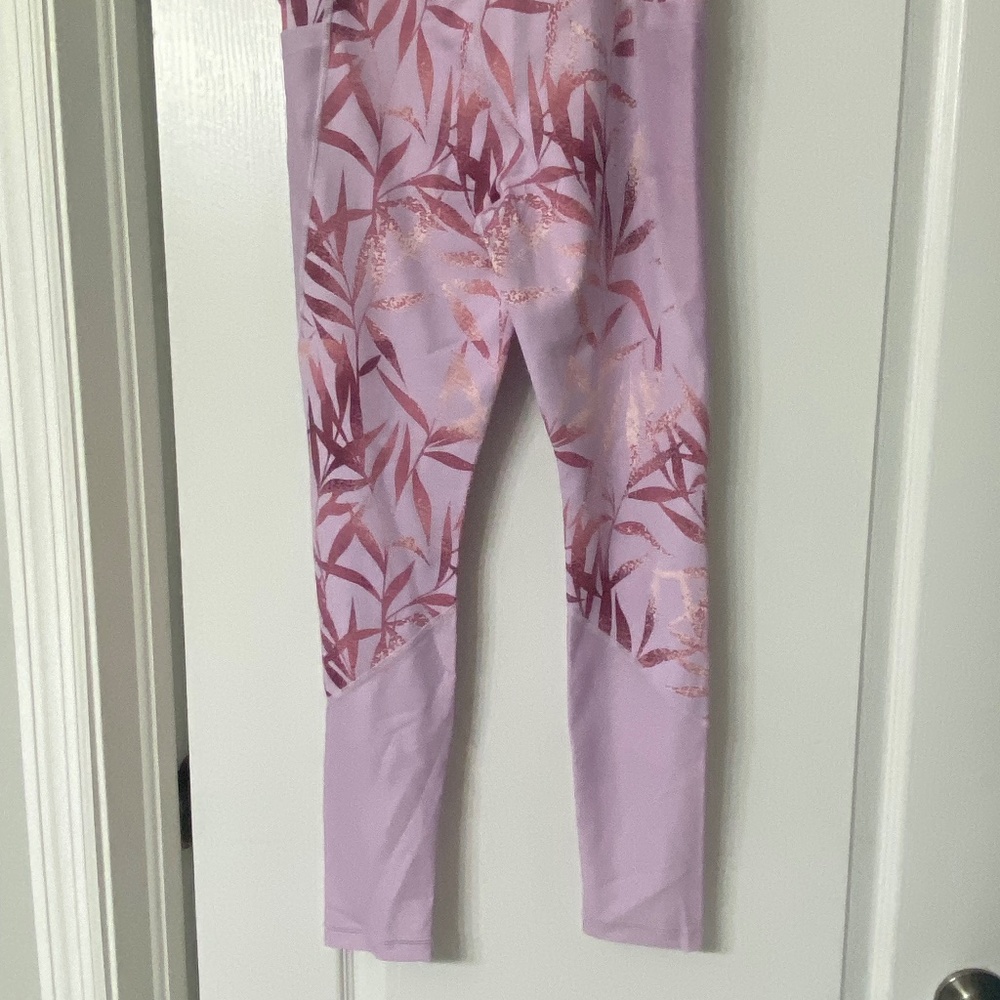 Rose Fitness Apparel Size Small Womens RoseFit Botanical Blush Leggings